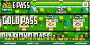 Diamond Arcade Clash - Arcade Battles Powered By Diamonds