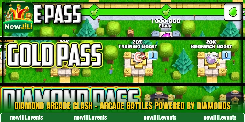 Diamond Arcade Clash - Arcade Battles Powered By Diamonds