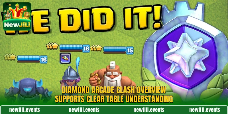 Diamond Arcade Clash overview supports clear table understanding