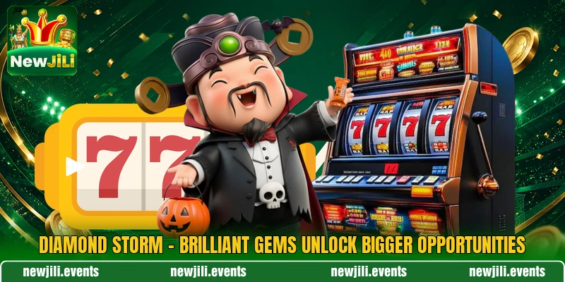 Diamond Storm - Brilliant Gems Unlock Bigger Opportunities