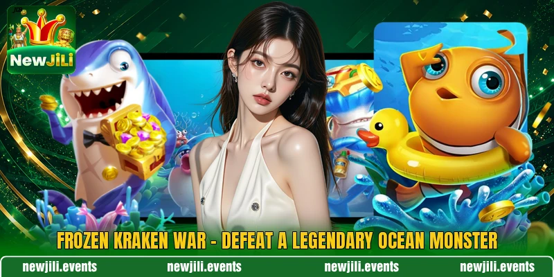 Frozen Kraken War - Defeat A Legendary Ocean Monster
