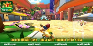 Golden Arcade Dash - Chase Gold Through Every Stage