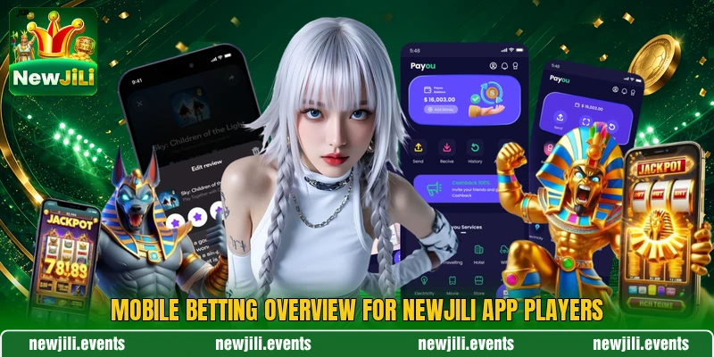 Mobile betting overview for NEWJILI app players