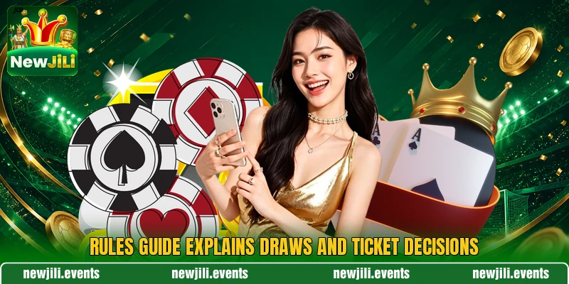 Rules guide explains draws and ticket decisions Rules guide explains draws and ticket decisions