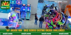Sky Arcade Run - Race Across Exciting Arcade Challenges