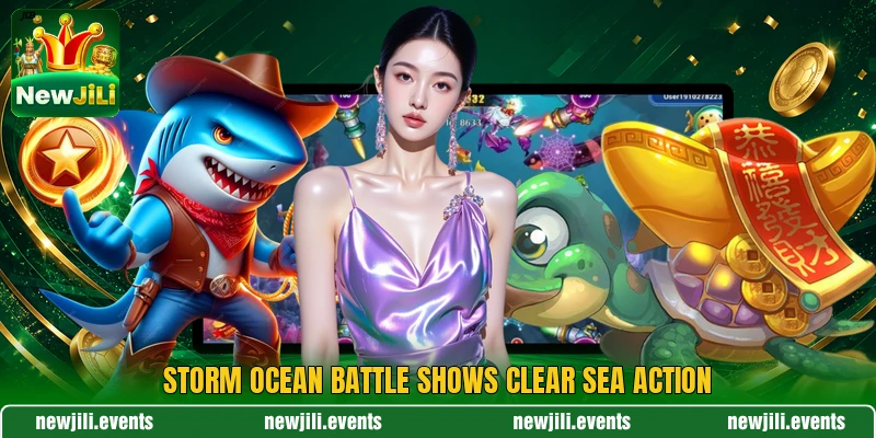Storm Ocean Battle shows clear sea action